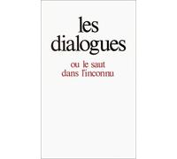 Les Dialogues ou le saut dans l' inconnu. Les thèmes abordés sont ceux qui tissent notre existence au jour le jour : l' amour, la peur, l' argent, la culpabilité, les rapports avec notre corps, qu' est-ce que le péché, en quoi l' enseignement de l' Ange se distingue-t-il du christianisme ? - Version française de Dominique Raoul-Duval.