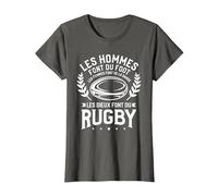 Les Dieux Font du Rugby Rugbyman T-Shirt, Femme, Asphalte, XS