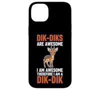 Les Dik-Diks sont géniaux, Je suis génial, Donc Je suis Un Dik-Dik Coque pour iPhone 14 Plus