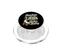 Les dimanches chrétiens Classiques des Patineurs à roulettes sont pour Jésus et PopSockets PopGrip pour MagSafe