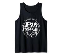 Les dimanches sont consacrés à Jesus & Football Christian Apparel Débardeur