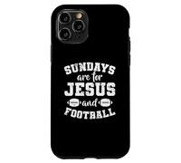 Les dimanches sont pour Jésus et Football USA Coque pour iPhone 11 Pro