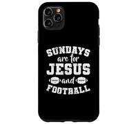 Les dimanches sont pour Jésus et Football USA Coque pour iPhone 11 Pro Max