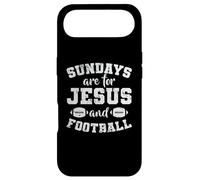 Les dimanches sont pour Jésus et Football USA Coque pour iPhone Air