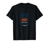 Les dimanches sont pour Le Football T-Shirt, Homme, Noir, S