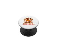 Les dindes sont Cool mais C'est Comment Je Roule drôle Thanksgiving PopSockets PopGrip Adhésif
