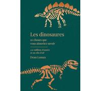 10 Choses Que Vous Aimeriez Savoir Sur Les Dinosaures - 230 Millions D'années En Un Clin D'oeil