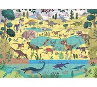 Les dinosaures - 48 pièces - - Nicole Colas Des Francs - Piccolia - Jeux livres objets