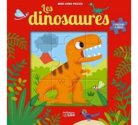 Les dinosaures: 5 puzzles 9 pièces