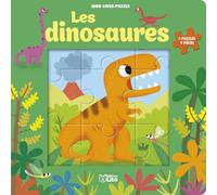 Les dinosaures: 5 puzzles, 9 pièces