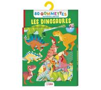 Les dinosaures: 80 gommettes autocollantes
