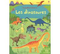 Les dinosaures - Autocollants Usborne - Fiona Watt - Usborne - broché - Document jeunesse