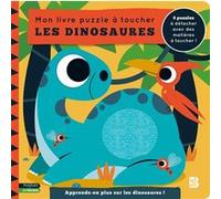 Mon livre puzzle à toucher - Les dinosaures