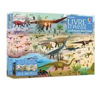 Rachel Firth – Les dinosaures dans le temps – Coffret livre et puzzle – Usborne