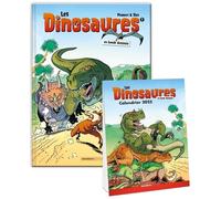 Les Dinosaures en BD - tome 01 + calendrier 2025 offert_novembre