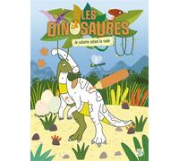 Les dinosaures - Je colorie selon le code - Collectif - Le Ballon Eds - broché - Document jeunesse