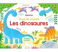 Les dinosaures - Joue et colorie