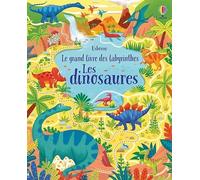 Les dinosaures - Le grand livre des labyrinthes