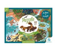 Les Dinosaures - Le Livre Avec Un Puzzle De 192 Pièces