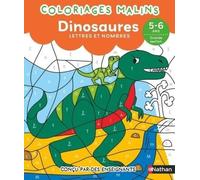 GS - Coloriages malins - Lettres et nombres Grande Section - pour apprendre en coloriant - 5-6 ans