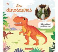 Les Dinosaures Livre marionnette pour bébé - dès 1 an - Hélène Chétaud - Casterman - cartonné - Dictionnaire et encyclopédie