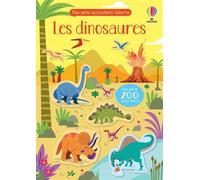 Les dinosaures – Mes petits autocollants – Avec plus de 200 autocollants réutilisables – Usborne
