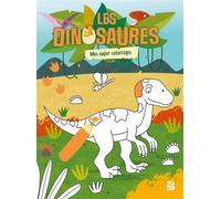 Les dinosaures - Mes super coloriages - Collectif - Le Ballon Eds - broché - Document jeunesse