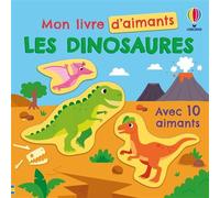 Les dinosaures - Mon livre d'aimants - Dès 3 ans - Kristie Pickersgill - Usborne - Jeux livres objets