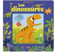 Les dinosaures: Mon livre puzzle 9 pièces