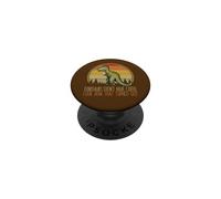 Les Dinosaures n'avaient Pas de café, C'est drôle PopSockets PopGrip Adhésif