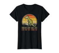 Les Dinosaures n'avaient Pas de café, C'est drôle T-Shirt Graphique avec Valeur