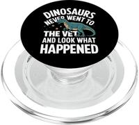 Les Dinosaures ne sont jamais allés chez Le vétérinaire et Regardez ce Qui s'est passé PopSockets PopGrip pour MagSafe