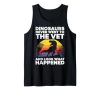 Les Dinosaures ne sont jamais allés chez Le vétérinaire Regardez ce Qui s'est passé Débardeur