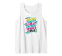 Les Dinosaures n'ont Pas appris l'art Look ce Qui Leur est arrivé Enseignant Débardeur