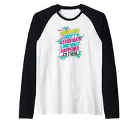 Les Dinosaures n'ont Pas appris Les mathématiques à Regarder ce Qui Leur est arrivé Manche Raglan