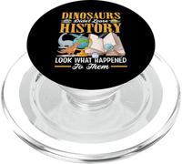Les Dinosaures n'ont Pas appris l'histoire de la rentrée Scolaire PopSockets PopGrip pour MagSafe