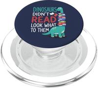 Les Dinosaures n'ont Pas lu Regardez ce Qui Leur est arrivé Enseignant PopSockets PopGrip pour MagSafe