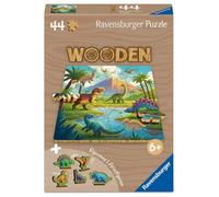 Les dinosaures - Puzzle bois 44 pièces - dès 6 ans - Ravensburger