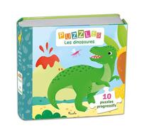 Les dinosaures - Puzzles - Simona Beretta - Piccolia - Coffret - Jeux livres objets