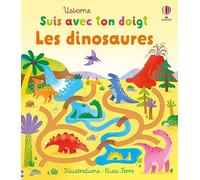 Les dinosaures - Suis avec ton doigt - Dès 1 an