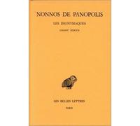 Les Dionysiaques. Tome XIII : Chant XXXVII