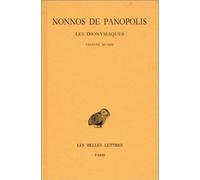 Les Dionysiaques - Tome 5, Chants Xi-Xiii