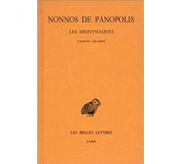 Les Dionysiaques, tome 8 : Chants XX-XXIV (texte et traduction)
