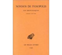 Les Dionysiaques. Tome VI : Chants XIV-XVII - Nonnos De Panopolis - Belles Lettres - broché - Anthologie