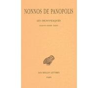 Les Dionysiaques - Tome 11, Chants Xxxiii-Xxxiv