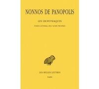 Les Dionysiaques. Tome XIX : Index général des noms propres Nonnos De Panopolis (Auteur), Marie-Christine Fayant (Edité par), Francis Vian (Edité par)
