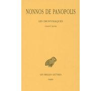 Les Dionysiaques. Tome XVIII : Chant XLVIII - Nonnos De Panopolis - Belles Lettres - broché - Livre