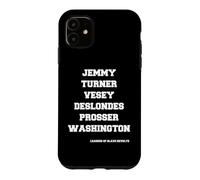 Les dirigeants des révoltes d'esclaves Coque pour iPhone 11