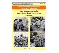 Les discours-clés du XXème siècle 1942-1943 - Jean-Pierre Vasseur - Vasseur - broché - Essai