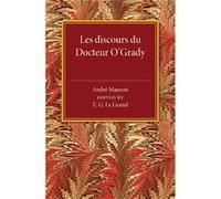 Les discours du Docteur OGrady - Andre Maurois - Cambridge University Press - Livre en Anglais - Paperback Andre MauroisAndre Maurois (Auteur)
